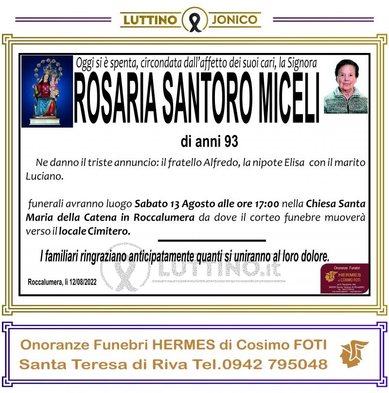 Rosaria Santoro Miceli
